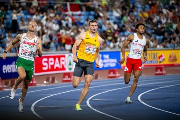 11.08.2026, GBR, Leichtathletik, Europameisterschaft 2026, Abendsession Tag 2, Birmingham Jean Paul Bredau ( Deutschland ), 400 Meter Herren, Halbfinale Birmingham Alexander Stadium England Großbritannien *** August 11, 2026, GBR, Track and Field, 2026 European Championships, Evening Session, Day 2, Birmingham Jean Paul Bredau, Germany, Men s 400-meter, Semifinals, Birmingham Alexander Stadium, England, Great Britain Copyright: xNordphoto Memmlerx