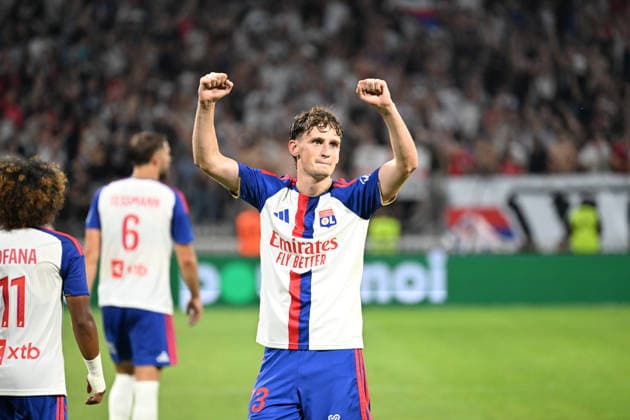 Football : Olympique Lyonnais v Sparta Praha- Qualifying champions league 11 08 2026 Tyler MORTON of Lyon scoring goal of Lyon scoring goal during the second leg, 3rd qualifying round match of the Football Champions League between Olympiquer Lyonnais and Sparta Praha ,Czech Republic at Groupama Stadium Decines Charpieu Lyon on August 11, 2026, , France LYONFrance  Copyright: xMouradxAllilix