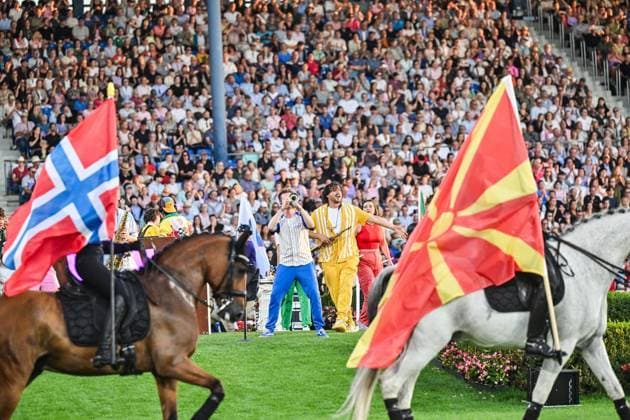Weltmeisterschaften im Reiten in Aachen ** NUR FÜR REDAKTIONELLE ZWECKE ** EDITORIAL USE ONLY **<p>Eröffnungsfeier der FEI World Championships Aachen 2026. am Dienstag, 11. August 2026. Weltmeisterschaften im Reitsport in Aachen erster Tag Aachen Copyright: SvenjaxHanusch *** World Equestrian Championships in Aachen ** FOR EDITORIAL USE ONLY ** EDITORIAL USE ONLY ** p Opening ceremony of the 2026 FEI World Championships in Aachen on Tuesday, August 11, 2026 World Equestrian Championships in Aachen, Day 1, Aachen Copyright SvenjaxHanusch Copyright: SvenjaxHanusch doc8748lol0phyy06568qy ,EDITORIAL USE ONLY