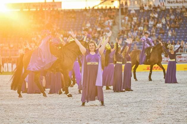 Weltmeisterschaften im Reiten in Aachen ** NUR FÜR REDAKTIONELLE ZWECKE ** EDITORIAL USE ONLY **<p>Eröffnungsfeier der FEI World Championships Aachen 2026. am Dienstag, 11. August 2026. Weltmeisterschaften im Reitsport in Aachen erster Tag Aachen Copyright: SvenjaxHanusch *** World Equestrian Championships in Aachen ** FOR EDITORIAL USE ONLY ** EDITORIAL USE ONLY ** p Opening ceremony of the 2026 FEI World Championships in Aachen on Tuesday, August 11, 2026 World Equestrian Championships in Aachen, Day 1, Aachen Copyright SvenjaxHanusch Copyright: SvenjaxHanusch doc8748lqb0e5g1ezpk0b6n ,EDITORIAL USE ONLY