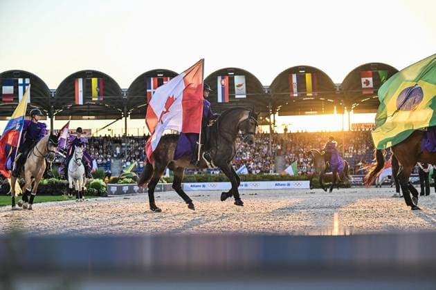 Weltmeisterschaften im Reiten in Aachen ** NUR FÜR REDAKTIONELLE ZWECKE ** EDITORIAL USE ONLY **<p>Eröffnungsfeier der FEI World Championships Aachen 2026. am Dienstag, 11. August 2026. Weltmeisterschaften im Reitsport in Aachen erster Tag Aachen Copyright: SvenjaxHanusch *** World Equestrian Championships in Aachen ** FOR EDITORIAL USE ONLY ** EDITORIAL USE ONLY ** p Opening ceremony of the 2026 FEI World Championships in Aachen on Tuesday, August 11, 2026 World Equestrian Championships in Aachen, first day, Aachen Copyright SvenjaxHanusch Copyright: SvenjaxHanusch doc8748lmgdgqtexnr18xc ,EDITORIAL USE ONLY