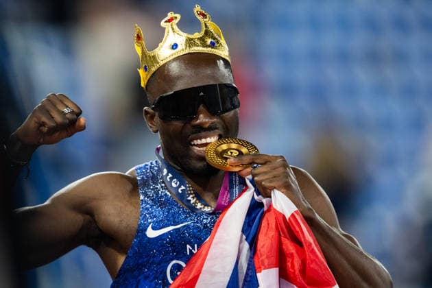 260811 Romell Glave of Great Britain celebrates after men s 100 meter final during day 2 of the 2026 European Athletics Championships on August 11, 2026 in Birmingham. Photo: Mathias Bergeld BILDBYRAN kod MB MT1065 friidrott athletics friidrett friidrotts-em em friidretts-em 2026 european athletics championships 2 bbeng *** August 11, 2026: Romell Glave of Great Britain celebrates after the men’s 100-meter final on Day 2 of the 2026 European Athletics Championships in Birmingham. 2026 in Birmingham. Photo by Mathias Bergeld. BILDBYRAN code MB MT1065. track and field, athletics, friidrett, friidrotts EM, 2026 European Athletics Championships, 2 bbeng  Copyright: MATHIASxBERGELD BB260811MB162