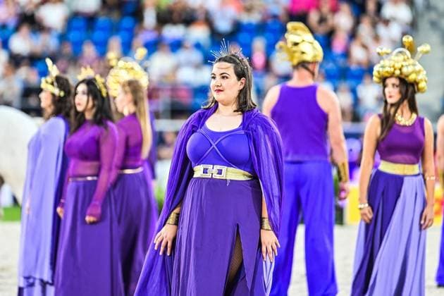 Weltmeisterschaften im Reiten in Aachen ** NUR FÜR REDAKTIONELLE ZWECKE ** EDITORIAL USE ONLY **<p>Eröffnungsfeier der FEI World Championships Aachen 2026. am Dienstag, 11. August 2026. Weltmeisterschaften im Reitsport in Aachen erster Tag Aachen Copyright: SvenjaxHanusch *** World Equestrian Championships in Aachen ** FOR EDITORIAL USE ONLY ** EDITORIAL USE ONLY ** p Opening ceremony of the 2026 FEI World Championships in Aachen on Tuesday, August 11, 2026 World Equestrian Championships in Aachen, first day, Aachen Copyright SvenjaxHanusch Copyright: SvenjaxHanusch doc8748xonrn54cen5sb9j ,EDITORIAL USE ONLY