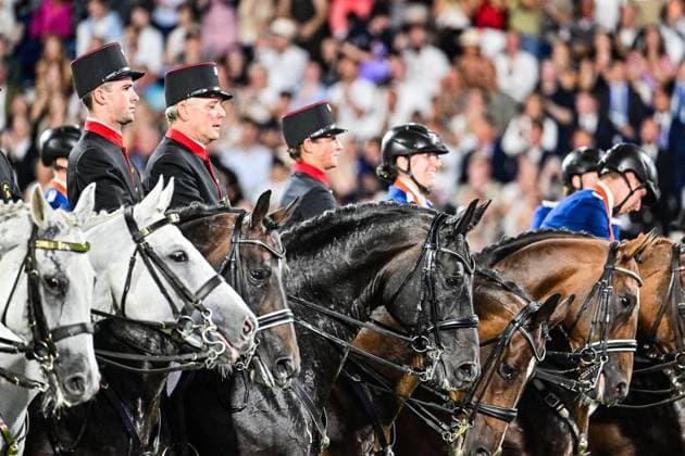 Weltmeisterschaften im Reiten in Aachen ** NUR FÜR REDAKTIONELLE ZWECKE ** EDITORIAL USE ONLY **<p>Eröffnungsfeier der FEI World Championships Aachen 2026. am Dienstag, 11. August 2026. Weltmeisterschaften im Reitsport in Aachen erster Tag Aachen Copyright: SvenjaxHanusch *** World Equestrian Championships in Aachen ** FOR EDITORIAL USE ONLY ** EDITORIAL USE ONLY ** p Opening ceremony of the 2026 FEI World Championships in Aachen on Tuesday, August 11, 2026 World Equestrian Championships in Aachen—first day in Aachen Copyright SvenjaxHanusch Copyright: SvenjaxHanusch doc8748y19wunm67cv08xc ,EDITORIAL USE ONLY