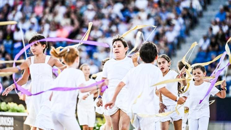 Weltmeisterschaften im Reiten in Aachen ** NUR FÜR REDAKTIONELLE ZWECKE ** EDITORIAL USE ONLY **<p>Eröffnungsfeier der FEI World Championships Aachen 2026. am Dienstag, 11. August 2026. Weltmeisterschaften im Reitsport in Aachen erster Tag Aachen Copyright: SvenjaxHanusch *** World Equestrian Championships in Aachen ** FOR EDITORIAL USE ONLY ** EDITORIAL USE ONLY ** p Opening ceremony of the 2026 FEI World Championships in Aachen on Tuesday, August 11, 2026 World Equestrian Championships in Aachen—first day in Aachen Copyright SvenjaxHanusch Copyright: SvenjaxHanusch doc8748y3m9jqo1jvnhib75 ,EDITORIAL USE ONLY