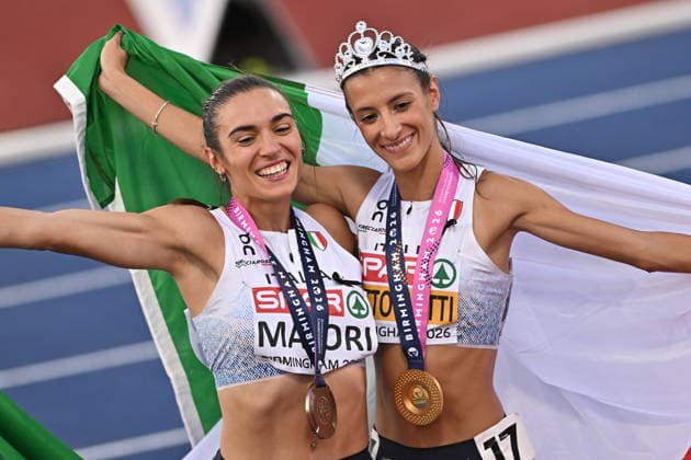 2026.08.11 Birmingham Lekkoatletyka Mistrzostwa Europy N z Micol Majori Nadia Battocletti Foto Michal Laudy PressFocus 2026.08.11 Birmingham Athletics European Athletics Championships Micol Majori Nadia Battocletti Credit: Michal Laudy PressFocus NEWSPIX.PL --- newspix.pl POLAND OUT! 