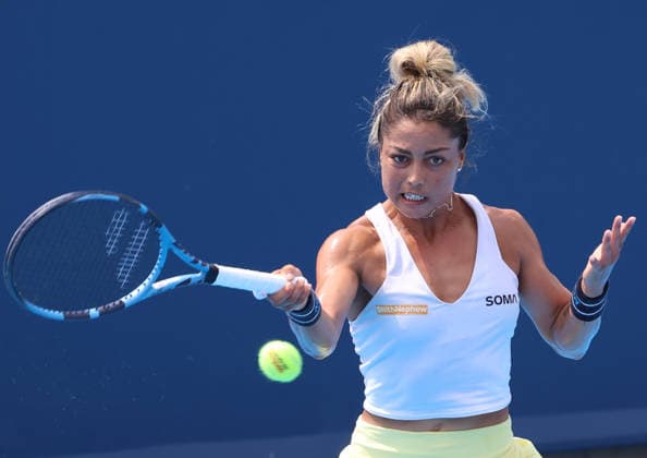 August 11, 2026, Mason, Ohio, USA: RENATA ZARAZUA of Mexico during the match against Y. Yuan of China in qualification before tennis tournament WTA, Tennis Damen 1000 Cincinnati Open in Mason, USA. Mason USA - ZUMAc278 20260811_zsp_c278_024 Copyright: xMarcinxCholewinskix