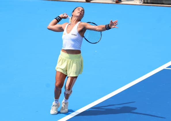 August 11, 2026, Mason, Ohio, USA: RENATA ZARAZUA of Mexico during the match against Y. Yuan of China in qualification before tennis tournament WTA, Tennis Damen 1000 Cincinnati Open in Mason, USA. Mason USA - ZUMAc278 20260811_zsp_c278_025 Copyright: xMarcinxCholewinskix
