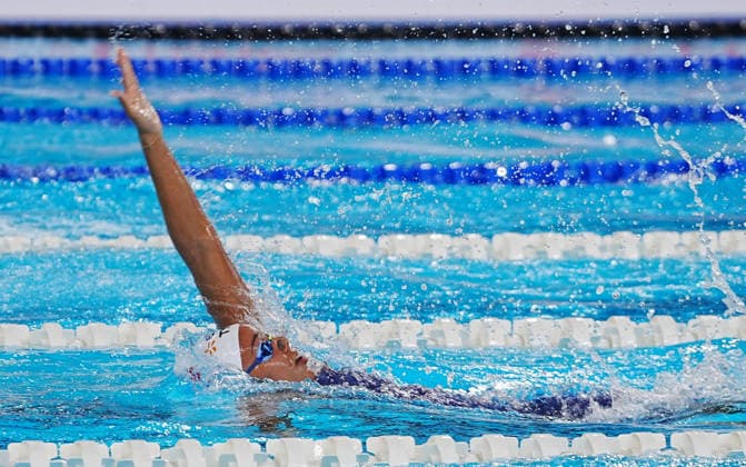 11 Aout European Aquatics Championships Paris 2026 FINALES Moluh Mary-Ambre of France During Finale 4X100 Medley Mixte at the European Swimming Championships at the Greater Paris Metropolis Olympic Aquatics Centre in Paris (France) on August 11, 2026.Credit Laurent Lairys parisFrance  Copyright: xLaurentxLairysx