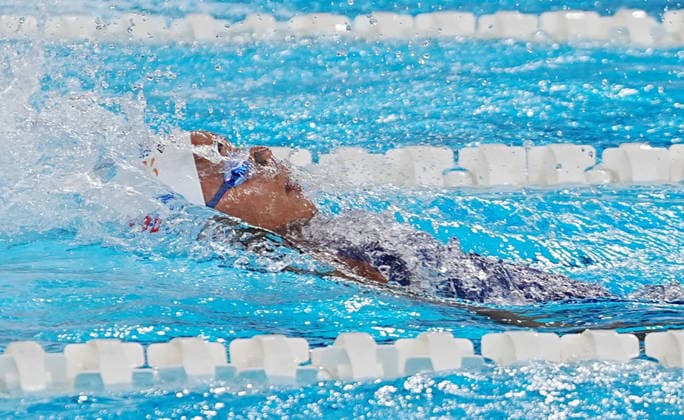 11 Aout European Aquatics Championships Paris 2026 FINALES Moluh Mary-Ambre of France During Finale 4X100 Medley Mixte at the European Swimming Championships at the Greater Paris Metropolis Olympic Aquatics Centre in Paris (France) on August 11, 2026.Credit Laurent Lairys parisFrance  Copyright: xLaurentxLairysx