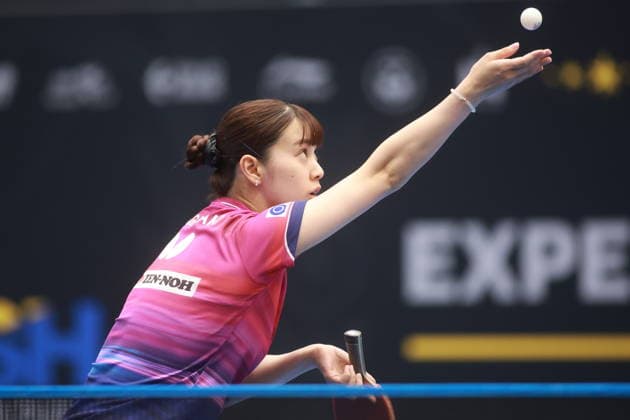 2026 WTT Europe Smash - Sweden - Main Draw - 11 August 2026 - Day 2 Miyu Nagasaki of Japan competes against Elizabet Abraamian of Russia during the Women s Singles Round of 64 at the 2026 Europe Smash at the Baltiska Hallen in Malmo, Sweden, on August 11, 2026. Malmo Sweden  Copyright: xRemyxGrosx originalFilename:gros-europesm260811_npH4t.jpg