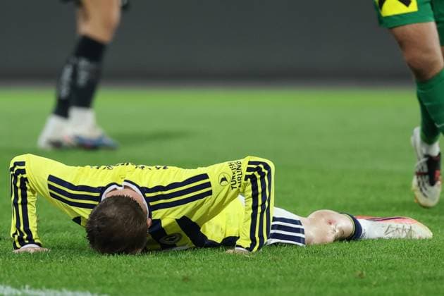 11 August 2026 - SOCCER - 2026 27 UEFA CHAMPIONS LEAGUE, Third Qualifying Round, 2nd Leg SK Sturm Graz vs Fenerbahce SK Kerem Akturkoglu (Fenerbahce) shows disappointment during the match Graz Stadion Graz Liebenau Styria Austria Copyright: xYigitxOermex xPsxImagesxYigitxOermex xPsxImagesx