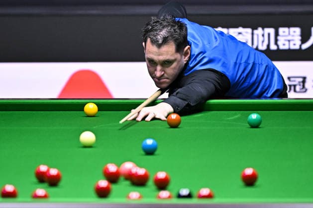 TAIYUAN, CHINA - AUGUST 11: Tom Ford of England plays a shot in the first round match against Chris Wakelin of England on day 4 of the 2026 World Snooker Tour China Open at Taiyuan Binhe Sports Center on August 11, 2026 in Taiyuan, Shanxi Province of China.  Copyright: xChinaxNewsxServicex 111659473924
