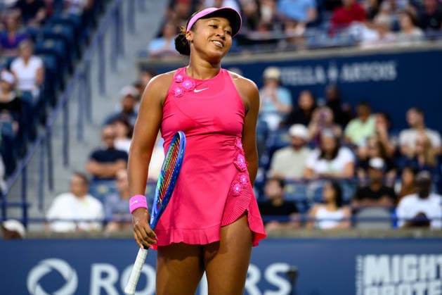 August 11, 2026, Toronto, Ontario, Canada: NAOMI OSAKA of Japan is seen during her quarterfinal match against Elena Rybakina of Kazakhstan at the National Bank Open, part of the Hologic WTA, Tennis Damen Tour at Sobeys Stadium. Tennis 2026: WTA 1000 National Bank Open Presented By Rogers.  - ZUMAr228 20260811_znp_r228_001 Copyright: xVasiliyxRyabykhx