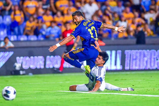 CONCACAF CHAMPIONS LEAGUE 2026 CONCACAF CHAMPIONS LEAGUE 2026 TIGRES UANL VS VANCOUVER 11082026 MONTERREY, NUEVO LEON. Action photo of Rodrigo Aguirre (17) of Tigres UANL, during week 3 game of the 2026 CONCACAF Champions League tournament held a the Estadio Universitario of Monterrey, Nuevo Leon, Mexico. Foto de accion de Rodrigo Aguirre (17) de Tigres UANL, durante juego de la jornada 3 del Torneo 2026 de la CONCACAF Champions League, celebrado en el Estadio Universitario de Monterrey, Nuevo Leon, Mexico PHOTO BY IMAGENSHOP AGENCIA FOTOGRAFICA MONTERREY NUEVO LEON MEXICO *** CONCACAF CHAMPIONS LEAGUE 2026 CONCACAF CHAMPIONS LEAGUE 2026 TIGRES UANL VS VANCOUVER 08 11 2026 MONTERREY, NUEVO LEÓN Action photo of Rodrigo Aguirre (No. 17) of Tigres UANL during a Week 3 match of the 2026 CONCACAF Champions League tournament held at the Estadio Universitario in Monterrey, Nuevo León, Mexico. Action photo of Rodrigo Aguirre (No. 17) of Tigres UANL, during a Week 3 match of the 2026 CONCACAF Champions League tournament, held at the Estadio Universitario in Monterrey, Nuevo León, Mexico. PHOTO BY IMAGENSHOP PHOTO AGENCY MONTERREY, NUEVO LEÓN, MEXICO Copyright: xIMAGENSHOPxAGENCIAxFOTOGRAFICAx