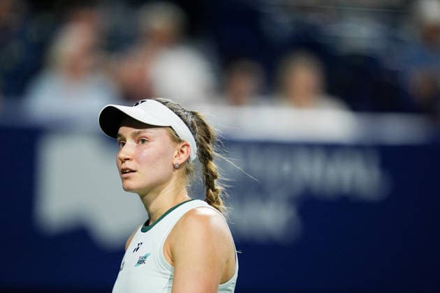 National Bank Open 2026 - Day 11 TORONTO, CANADA - AUGUST 11 : Elena Rybakina of Kazakhstan in action against Naomi Osaka of Japan in quarter-finals round match during day 11 of WTA, Tennis Damen 1000 National Bank Open in Toronto, Ontario, Canada on August 11, 2026. Mert Alper Dervis Anadolu Ontario Canada. Editorial use only. Please get in touch for any other usage.  Copyright: x2026xAnadoluxMertxAlperxDervisx