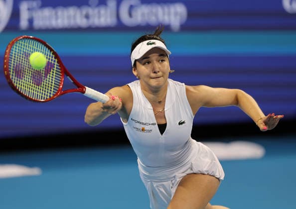 August 11, 2026, Mason, Ohio, USA: EVA LYS of Germany during the match against K. Kawa of Poland in qualification before tennis tournament WTA, Tennis Damen 1000 Cincinnati Open in Mason, USA. Mason USA - ZUMAc278 20260811_zsp_c278_046 Copyright: xMarcinxCholewinskix