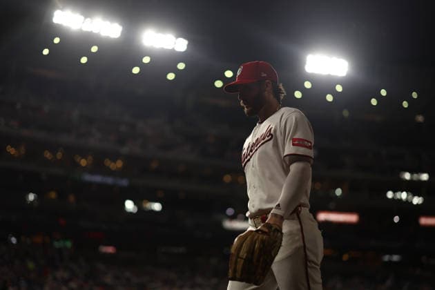 August 11, 2026, Washington D.C, District Of Columbia, United States: Washington, DC; Washington Nationals right fielder Dylan Crews (3) walks off the field before the bottom of the 9th inning during the Major League Baseball game between the Washington Nationals and the Chicago Cubs at Nationals Park on Tuesday, August 11, 2026. The Cubs beat the Nationals 8-6. MLB, Baseball Herren, USA Chicago Cubs 8:6 Washington Nationals  - ZUMAp258 20260811_znp_p258_064 Copyright: xStevexPrakopex