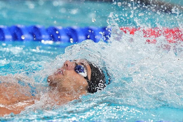 Thomas Ceccon men™s 200m backstroke at the Swimming European Aquatics Championships Paris 2026, Paris, August 11 , 2026  Copyright: xSpada LaPressex
