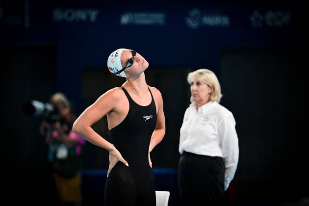 European Aquatics Championships 2026 - Women’s 50m Butterfly Semifinal French swimmer Albane Cachot during the women’s 50m butterfly semifinal at the European Aquatics Championships 2026 in Saint-Denis on August 11, 2026. Photo by Tomas Stevens ABACAPRESS.COM Saint-Denis Ile-de-France France  Copyright: xStevensxTomas ABACAx