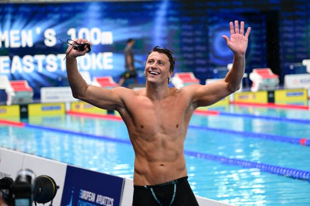 European Aquatics Championships 2026 - Men’s 100m Breaststroke Final Italian swimmer Nicolo Martinenghi wins gold medal during the men’s 100m breaststroke final at the European Aquatics Championships 2026 in Saint-Denis on August 11, 2026. Photo by Tomas Stevens ABACAPRESS.COM Saint-Denis Ile-de-France France  Copyright: xStevensxTomas ABACAx