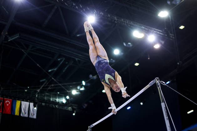 Media Day of Germany s women s gymnastics team Silja Stohr of Germany attends a media day ahead of the European Artistic Gymnastics Championships in Zagreb, Croatia, on August 11, 2026, at Arena Zagreb.  IgorxKralj PIXSELL