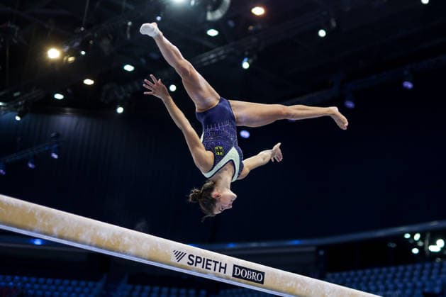 Media Day of Germany s women s gymnastics team Helen Kevric of Germany attends a media day ahead of the European Artistic Gymnastics Championships in Zagreb, Croatia, on August 11, 2026, at Arena Zagreb.  IgorxKralj PIXSELL