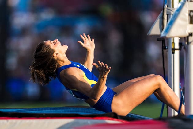 European Athletics Championships; Birmingham, 11.08.2026 BIRMINGHAM, UNITED KINGDOM - AUGUST 11: Maryna Kylypko (UKR - Ukraine) during the qualification of the womens pole vault on August 11, 2026 in Birmingham, United Kingdom. *** European Athletics Championships, Birmingham, August 11, 2026 BIRMINGHAM, UNITED KINGDOM AUGUST 11 Maryna Kylypko (UKR, Ukraine) during the women s pole vault qualifying round on August 11, 2026, in Birmingham, United Kingdom Copyright: xBEAUTIFULxSPORTS UlfxSchillerx