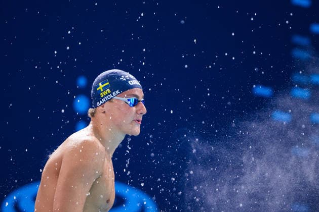 260812 Ludvig Bartolek of Sweden in men™s 100 meters butterfly swimming heats during day 13 of the 2026 European Aquatics Championships on August 12, 2026 in Saint-Denis. Photo: Joel Marklund BILDBYRAN kod JM JM0840 bbeng simning swimming svomming 2026 european aquatics championships em Sverige *** August 12, 2026: Ludvig Bartolek of Sweden in the men’s 100-meter butterfly swimming heats during Day 13 of the 2026 European Aquatics Championships on August 12, 2026 in Saint Denis. Photo by Joel Marklund. BILDBYRAN code JM JM0840 bbeng swimming 2026 European Aquatics Championships EM Sweden  Copyright: JOELxMARKLUND BB260812JM013