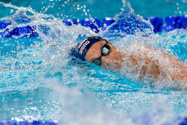 SWIMMING - EAC 2026 PARIS,FRANCE,12.AUG.26 - SWIMMING - European Aquatics Championships Paris 2026, 200m freestyle, women. Image shows Marlene Kahler (AUT).  GEPAxpictures xPhilippxBrem