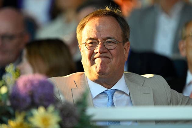Aachen, Hauptstadion, 11.08.26, GER, FEI World Championships Aachen 2026, Offizielle Eroeffnungsfeier Bild: Armin LASCHET (Ex-Ministerpraesident NRW) Nordrhein-Westfalen Deutschland *** Aachen, Main Stadium, August 11, 2026, GER, FEI World Championships Aachen 2026, Official Opening Ceremony. Photo by Armin LASCHET, former Minister-President of North Rhine-Westphalia, Germany