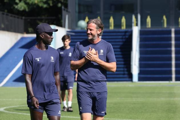 KAA Gent Gent, Belgium 12 08 2026 KAA Gent - IFK Göteborg, De Mil Rik head coach of KAA Gent pictured during the training on 12 August 2026. ( Picture by Gianni Barbieux Photo News ) Gent Belgium  Copyright: xGiannixBarbieuxx