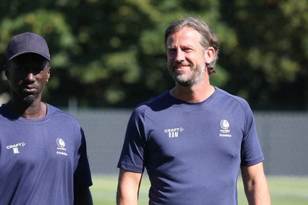KAA Gent Gent, Belgium 12 08 2026 KAA Gent - IFK Göteborg, De Mil Rik head coach of KAA Gent pictured during the training on 12 August 2026. ( Picture by Gianni Barbieux Photo News ) Gent Belgium  Copyright: xGiannixBarbieuxx