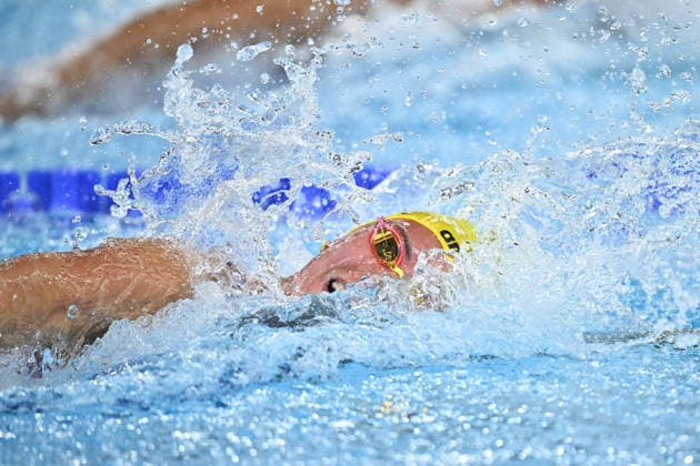 PARIS, FRANKRIKE 20260812 Sofia Astedt i försöken pa 4Ã—100 m frisim under sim-EM i Paris. ***Bilden ingar i SPORTPAKET. För övriga BETALBILD*** PARIS FRANKRIKE x10430x *** PARIS, FRANCE 20260812 Sofia Astedt in the 4×100 m freestyle heats at the European Swimming Championships in Paris ***This image is part of the SPORT PACKAGE; for other images, see PAID CONTENT*** PARIS, FRANCE x10430x  Copyright: xChristinexOlsson TTx SIM-EM 2026 PARIS
