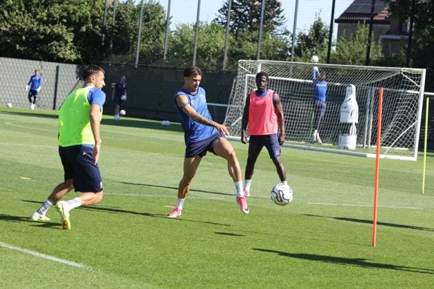 KAA Gent Gent, Belgium 12 08 2026 KAA Gent - IFK Göteborg, Tiago Alves Araujo Felipe defender of KAA Gent pictured during the training on 12 August 2026. ( Picture by Gianni Barbieux Photo News ) Gent Belgium  Copyright: xGiannixBarbieuxx