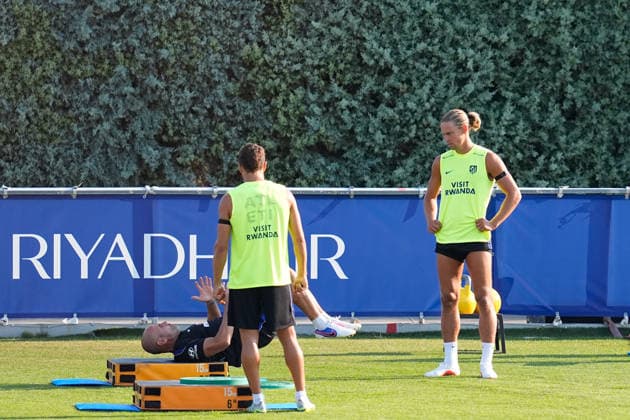 August 12, 2026, Majadahonda, Madrid, Spain: Marcos Llorente during the training day of Atletico de Madrid at Ciudad Deportiva Wanda Atletico de Madrid on August 12, 2026, in Majadahonda, Madrid, Spain. Training Day Of Atletico De Madrid  - ZUMAa181 20260812_zaa_a181_019 Copyright: xDennisxAgyemanx