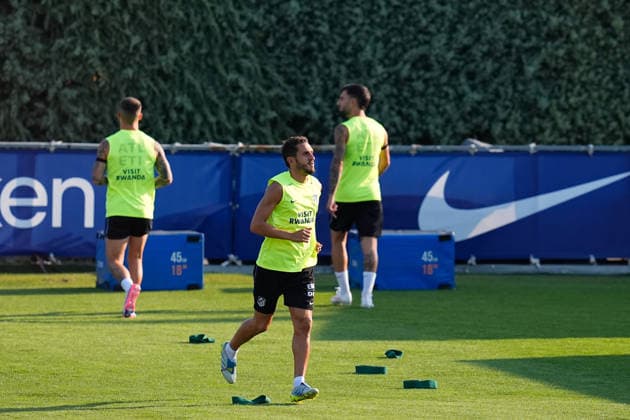 August 12, 2026, Majadahonda, Madrid, Spain: Jorge Resurreccion Koke during the training day of Atletico de Madrid at Ciudad Deportiva Wanda Atletico de Madrid on August 12, 2026, in Majadahonda, Madrid, Spain. Majadahonda Spain - ZUMAa181 20260812_zaa_a181_021 Copyright: xDennisxAgyemanx