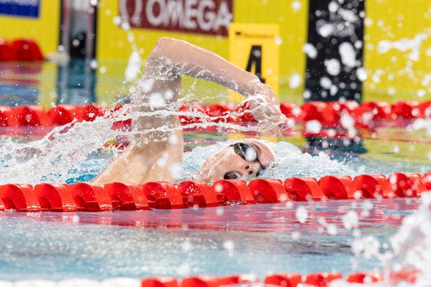 European Aquatics Championships Swimming Day 3 Marrit Steenbergen during European Aquatics Championships Swimming Day 3 in Paris, France, on August 12, 2026 Paris France  Copyright: xFotoxOlimpikx originalFilename:jastrzebowski-european260812_np5AQ.jpg