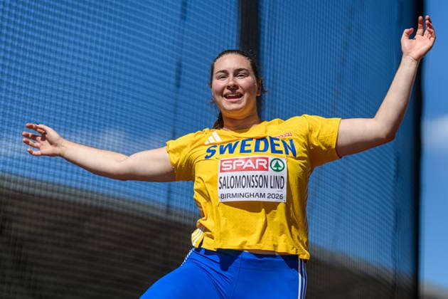 260812 Ebba Salomonsson Lind of Sweden competes in women™s discus throw during day 3 of the 2026 European Athletics Championships on August 12, 2026 in Birmingham. Photo: Mathias Bergeld BILDBYRAN kod MB MT1066 friidrott athletics friidrett friidrotts-em em friidretts-em 2026 european athletics championships 3 bbeng sweden sverige discus throw diskos diskus *** August 12, 2026: Ebba Salomonsson Lind of Sweden competes in the women’s discus throw during Day 3 of the 2026 European Athletics Championships on August 12, 2026 in Birmingham. Photo by Mathias Bergeld, BILDBYRAN, code MB MT1066. track and field, athletics, friidrett, friidrotts EM, 2026 European Athletics Championships, 3 BBENG, Sweden, discus throw  Copyright: MATHIASxBERGELD BB260812MB011