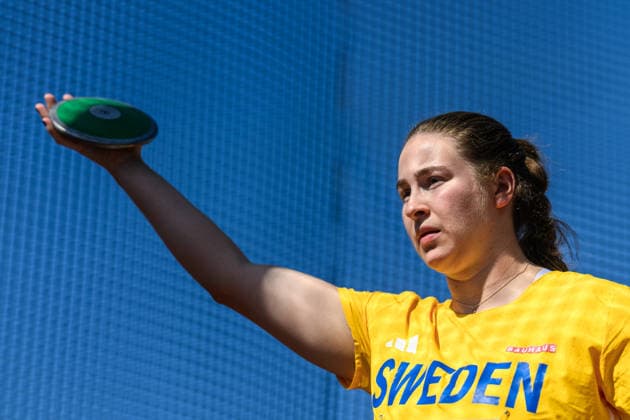 260812 Ebba Salomonsson Lind of Sweden competes in women™s discus throw during day 3 of the 2026 European Athletics Championships on August 12, 2026 in Birmingham. Photo: Mathias Bergeld BILDBYRAN kod MB MT1066 friidrott athletics friidrett friidrotts-em em friidretts-em 2026 european athletics championships 3 bbeng sweden sverige discus throw diskos diskus *** August 12, 2026: Ebba Salomonsson Lind of Sweden competes in the women’s discus throw during Day 3 of the 2026 European Athletics Championships on August 12, 2026 in Birmingham. Photo by Mathias Bergeld, BILDBYRAN, code MB MT1066. track and field, athletics, friidrett, friidrotts EM, 2026 European Athletics Championships, 3 BBENG, Sweden, discus throw  Copyright: MATHIASxBERGELD BB260812MB012