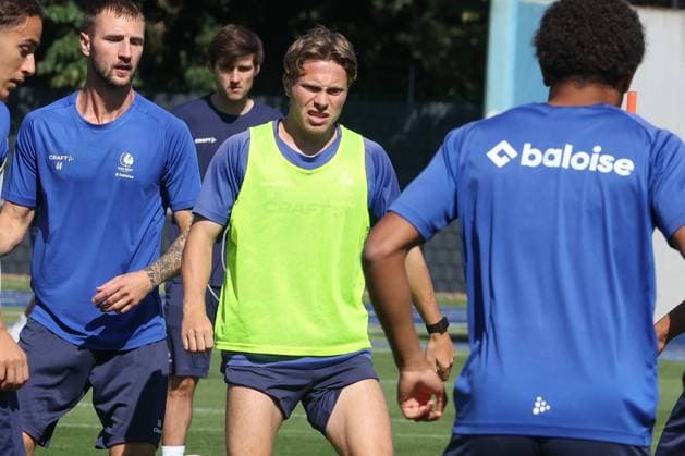 KAA Gent Gent, Belgium 12 08 2026 KAA Gent - IFK Göteborg, the players pictured during the training on 12 August 2026. ( Picture by Gianni Barbieux Photo News ) Matisse Samoise  Copyright: xGiannixBarbieuxx