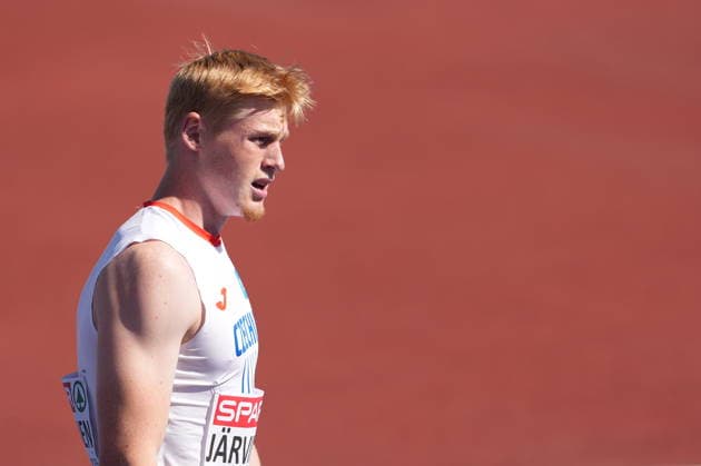 European Athletics Championships in Birmingham, United Kingdom, August 12, 2026, the decathlon 100 meters. Tomas Jarvinen of Czech Republic. (CTKxPhoto JaroslavxSvoboda) CTKPhotoP2026081203475  CTKPhotoP2026081203475