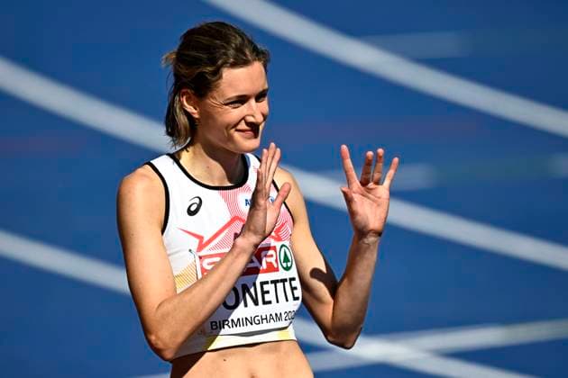European Athletics Championships Birmingham 2026 - day 3 BIRMINGHAM, ENGLAND - AUGUST 12 : Ponette Helena (BEL) in action during the 400m Women Round 1 Heat 2 on day 3 of the Birmingham 2026 European Athletics Championships on August 12, 2026 in Birmingham, England, 12 08 2026 Birmingham ENGLAND  Copyright: xTomasxSiskx
