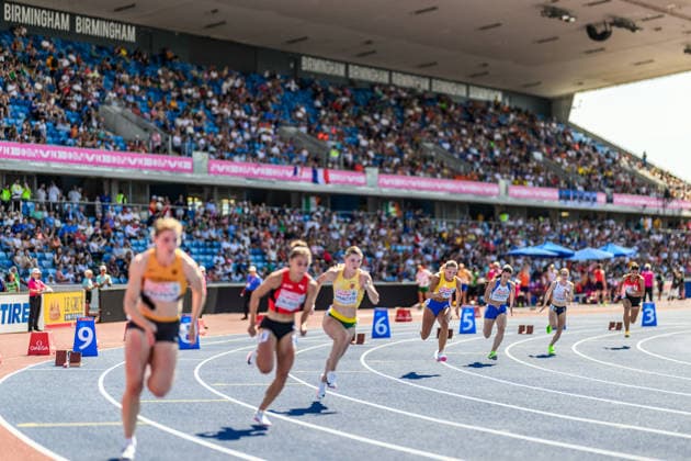 260812 Wilma Svenson of Sweden competes in women™s 200 meter qualification during day 3 of the 2026 European Athletics Championships on August 12, 2026 in Birmingham. Photo: Mathias Bergeld BILDBYRAN kod MB MT1066 friidrott athletics friidrett friidrotts-em em friidretts-em 2026 european athletics championships 3 bbeng sweden sverige dam damer women *** August 12, 2026: Wilma Svenson of Sweden competes in the women’s 200-meter qualifying round on Day 3 of the 2026 European Athletics Championships on August 12, 2026 in Birmingham. Photo by Mathias Bergeld, BILDBYRAN, code MB MT1066. track and field, athletics, friidrett, friidrotts EM, 2026 European Athletics Championships, 3 BBENG, Sweden, women  Copyright: MATHIASxBERGELD BB260812MB035