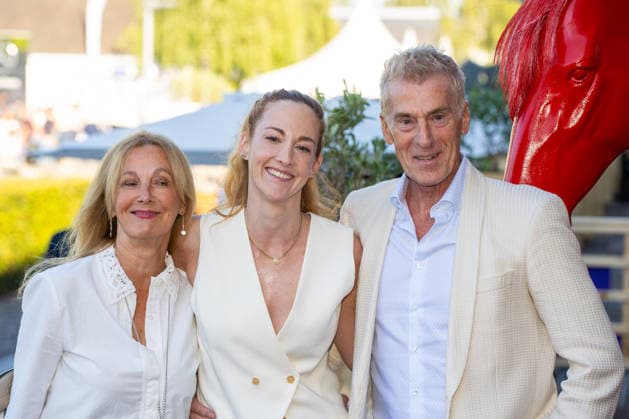 Uli Stein mit Ehefrau Cornelia und Tochter Jennifer Media Night während der FEI World Championships Aachen 2026, 11.08.2026 FEI World Championships Aachen 2026, Media Night, 11.08.2026 Aachen *** Uli Stein with his wife Cornelia and daughter Jennifer at Media Night during the 2026 FEI World Championships in Aachen, August 11, 2026; 2026 FEI World Championships in Aachen, Media Night, August 11, 2026; Aachen Copyright: xEibner-Pressefoto J.xDerondeaux EP_JDU