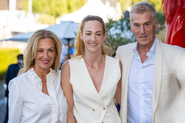 Uli Stein mit Ehefrau Cornelia und Tochter Jennifer Media Night während der FEI World Championships Aachen 2026, 11.08.2026 FEI World Championships Aachen 2026, Media Night, 11.08.2026 Aachen *** Uli Stein with his wife Cornelia and daughter Jennifer at Media Night during the 2026 FEI World Championships in Aachen, August 11, 2026; 2026 FEI World Championships in Aachen, Media Night, August 11, 2026; Aachen Copyright: xEibner-Pressefoto J.xDerondeaux EP_JDU