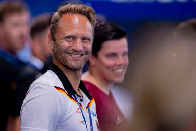 France, Paris, Centre Aquatique Olympique Metropole du Grand Paris, 12.08.2026, European Aquatics Championships, Day 13 - Morning Session, Lasse Frank, Coach Berlin, Germany, Photo by Eibner Pressefoto Tino Henschel European Aquatics Championships, Day 13 - Morning Session Paris *** France, Paris, Centre Aquatique Olympique Metropole du Grand Paris, August 12, 2026, European Aquatics Championships, Day 13 Morning Session, Lasse Frank, Coach, Berlin, Germany, Photo by Eibner Pressefoto Tino Henschel, European Aquatics Championships, Day 13 Morning Session, Paris Copyright: xEibnerxPressefotox