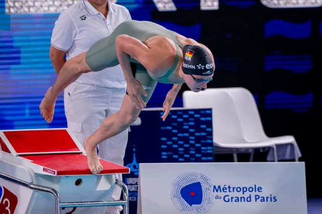 France, Paris, Centre Aquatique Olympique Metropole du Grand Paris, 12.08.2026, European Aquatics Championships, Day 13 - Morning Session, Maya Tobehn, Dresdner SC, Germany, Photo by Eibner Pressefoto Tino Henschel European Aquatics Championships, Day 13 - Morning Session Paris *** France, Paris, Centre Aquatique Olympique Metropole du Grand Paris, August 12, 2026, European Aquatics Championships, Day 13 Morning Session, Maya Tobehn, Dresdner SC, Germany, Photo by Eibner Pressefoto Tino Henschel European Aquatics Championships, Day 13 Morning Session, Paris Copyright: xEibnerxPressefotox