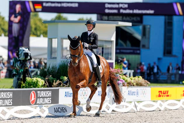 AACHEN - FEI World Championships 2026, AACHEN - FEI World Championships 2026 HEMMER Katharina (GER), Denoix PCH FEI Dressage World Championship, WM, Weltmeisterschaft Grand Prix de Dressage Team Finale & Einzelqualifikation Lambertz-Preis Aachen, Reitstadion Soers 12. August 2026 - *** AACHEN FEI World Championships 2026, AACHEN FEI World Championships 2026 Katharina Hemmer (GER), Denoix (PCH) FEI Dressage World Championship Grand Prix de Dressage Team Final Individual Qualifier Lambertz Prize Aachen, Soers Equestrian Stadium, August 12, 2026