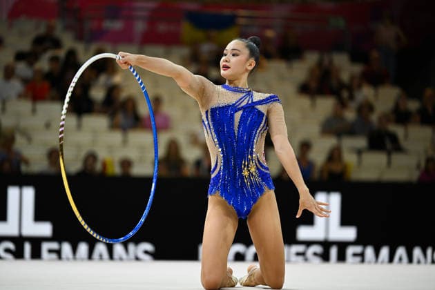 Lauren Grueniger (Schweiz) Weltmeisterschaften Rhythmische Sportgymnastik - Qualifikation Einzel 12.08.2026 Weltmeisterschaften Rhythmische Sportgymnastik - Qualifikation Einzel 12.08.2026, 12.08.2026 Frankfurt *** Lauren Grueniger Switzerland Rhythmic Gymnastics World Championships Individual Qualification August 12, 2026 Rhythmic Gymnastics World Championships Individual Qualification August 12, 2026, August 12, 2026 Frankfurt Copyright: xEibner-Pressefoto xHoepnerx EP_PHR
